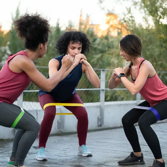 Resistance Bands with Drawstring Pouch — view 3