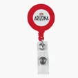 Badge Holder with Retractable Cord and Slide Pocket Clip