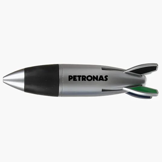Rocket Pen, 4-Color Click Pen — view 2