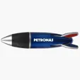 Rocket Pen, 4-Color Click Pen
