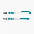 Ribbon Grip Click Pen with Pocket Clip — view 3