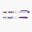 Ribbon Grip Click Pen with Pocket Clip — view 5