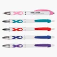 Ribbon Grip Click Pen with Pocket Clip — view 6
