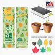 Plantable Bookmark with Seed Paper Leaf — view 12