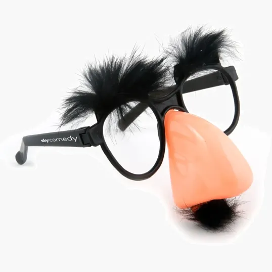 Disguise Glasses with Fake Nose, Mustache, and Eyebrows