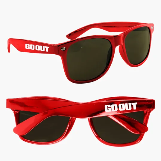 Metallic Sunglasses with UV400 Protection