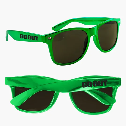 Metallic Sunglasses with UV400 Protection — view 3