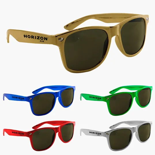 Metallic Sunglasses with UV400 Protection — view 6