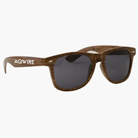 Wood Tone Sunglasses — view 2