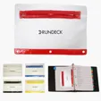 School Pouch with Zippered Closure and Binder Holes — view 6