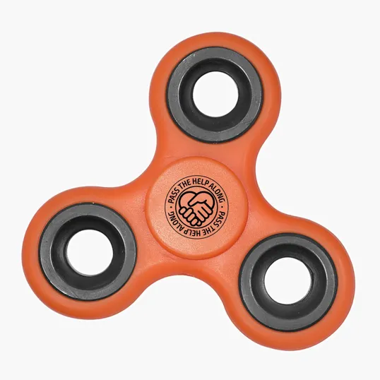 Fidget Spinner with Low Friction Bearings — view 2