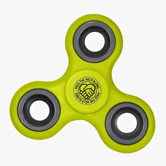 Fidget Spinner with Low Friction Bearings — view 3