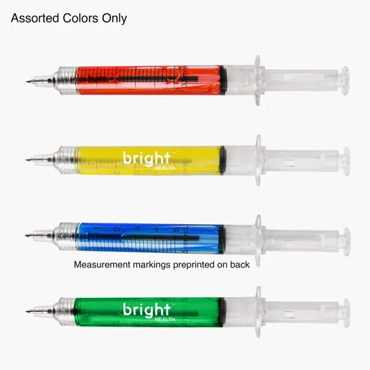Syringe Pen with Plunger Action