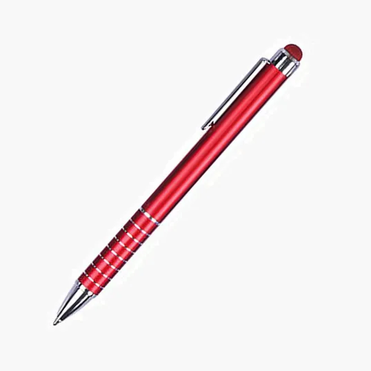 Metal Stylus Pen with Twist-Action Ballpoint