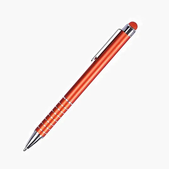 Metal Stylus Pen with Twist-Action Ballpoint — view 2