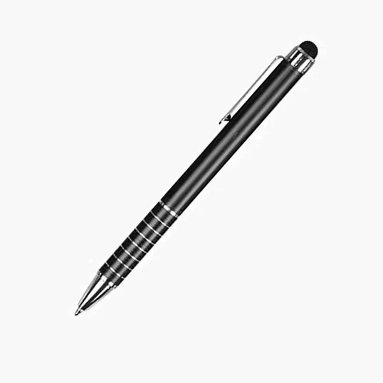 Metal Stylus Pen with Twist-Action Ballpoint — view 6