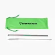 3pc Straw Kit with Cleaning Brush — view 2