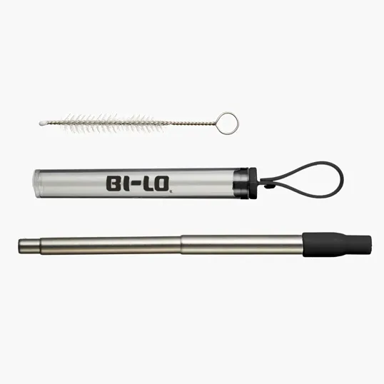 Collapsible Straw Set with Carrying Case — view 4