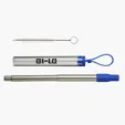 Collapsible Straw Set with Carrying Case — view 3