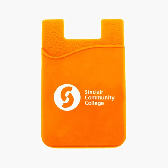 Silicone Phone Wallet with Adhesive Backing — view 3