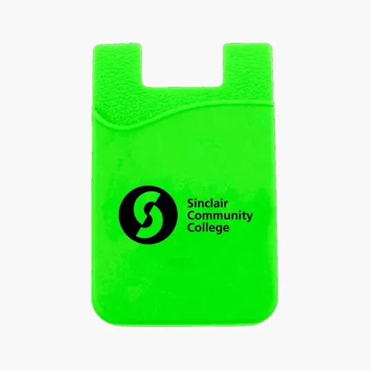Silicone Phone Wallet with Adhesive Backing — view 5