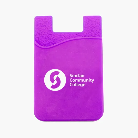 Silicone Phone Wallet with Adhesive Backing — view 9
