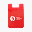 Silicone Phone Wallet with Adhesive Backing — view 2