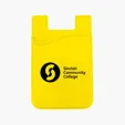 Silicone Phone Wallet with Adhesive Backing — view 4