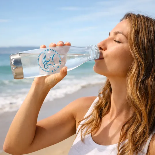 22oz BPA-Free Plastic Water Bottle — view 2