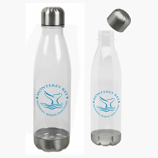 22oz BPA-Free Plastic Water Bottle