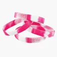 Awareness Bracelet with Debossed Sayings
