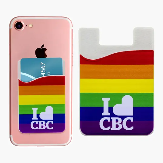 Rainbow Phone Wallet