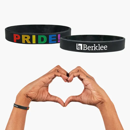 Pride Rainbow Silicone Bracelet