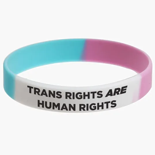 Trans Awareness Silicone Bracelet