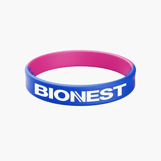 2-Tone Silicone Bracelet