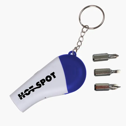 LED Screwdriver Keychain with Flashlight — view 2