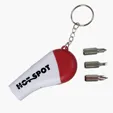 LED Screwdriver Keychain with Flashlight