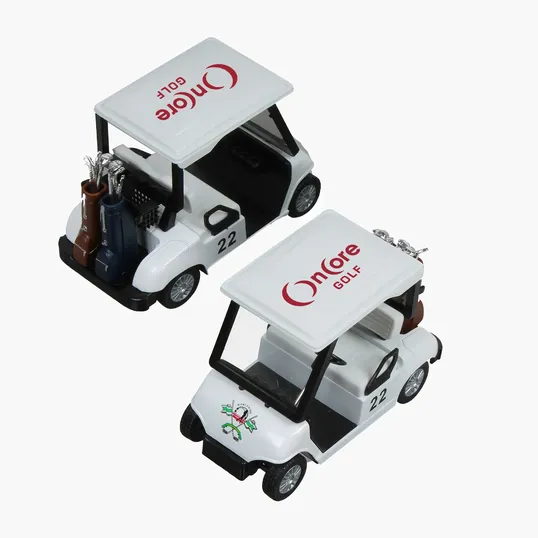 Die Cast Golf Cart Pull-Back Toy
