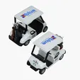 Die Cast Golf Cart Pull-Back Toy — view 2