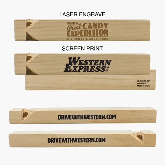 Wooden Train Whistle