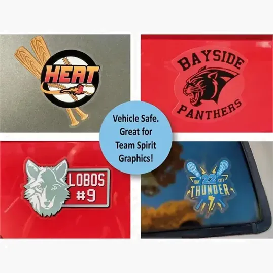 EZ STIK™ Clear Multi-Surface Adhesive Graphic