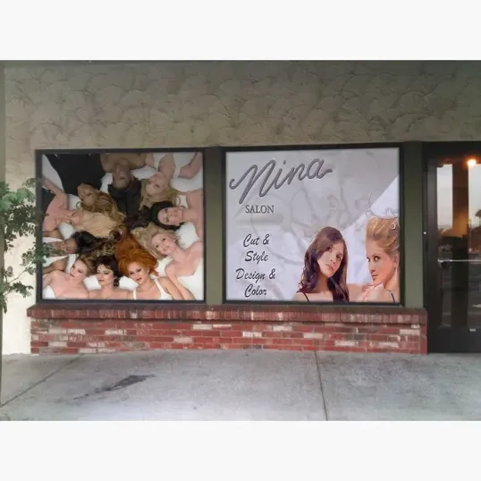 EZ STIK™ Window Smooth Adhesive Vinyl Graphic — view 2