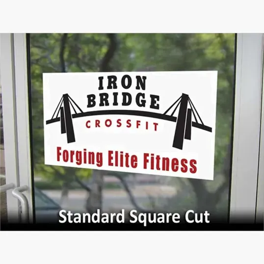 EZ STIK™ Window Smooth Adhesive Vinyl Graphic — view 4
