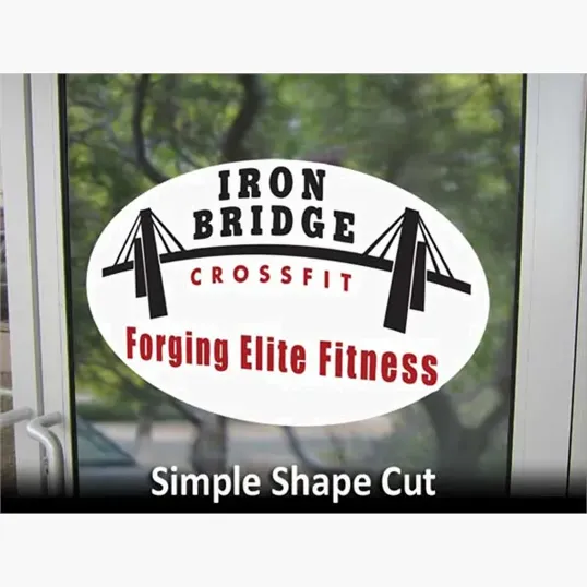 EZ STIK™ Window Smooth Adhesive Vinyl Graphic — view 5