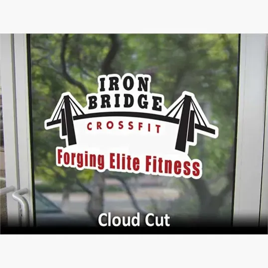EZ STIK™ Window Smooth Adhesive Vinyl Graphic — view 6