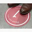 EZ STIK™ Floor Smooth HD Adhesive Graphic