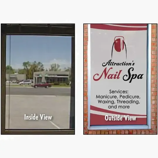EZ STIK™ Total Vision Adhesive Window Graphic