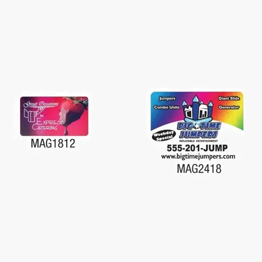 Removable Vehicle Magnets, 30 Mil Rubberized Magnetic Sign