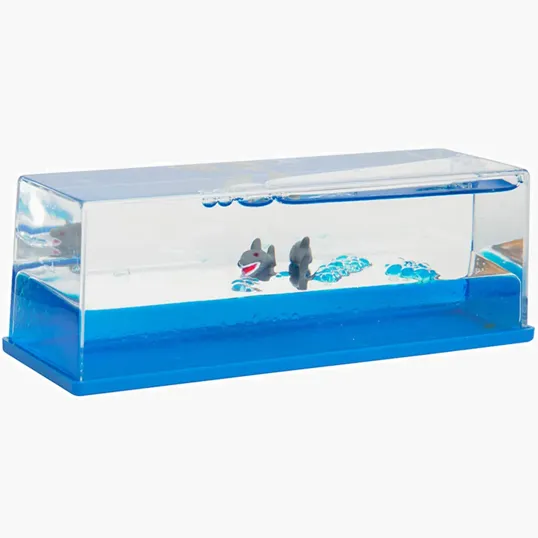 Shark Wave Liquid-Filled Paperweight — view 4