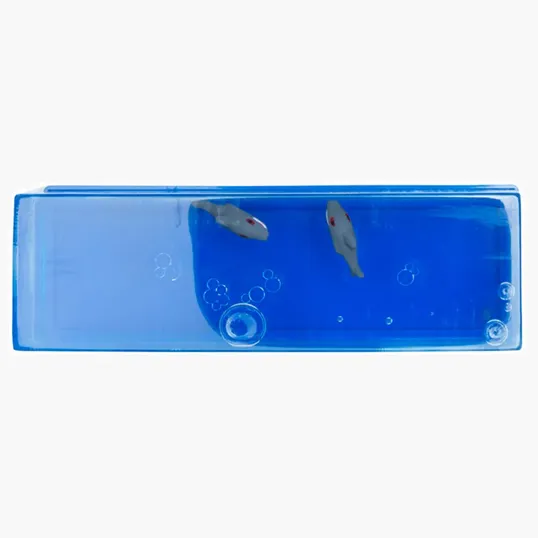 Shark Wave Liquid-Filled Paperweight — view 5